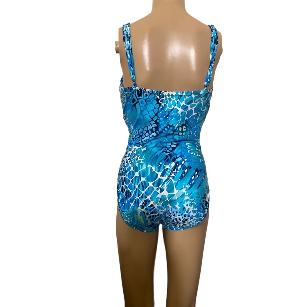 Magicsuit blue one piece bathing suit - Picture 7 of 7